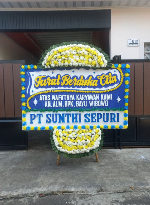 Papan Bunga Duka di Babul Rahmah