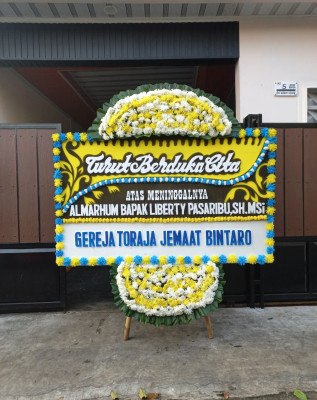 Papan Bunga Duka di Babul Rahmah